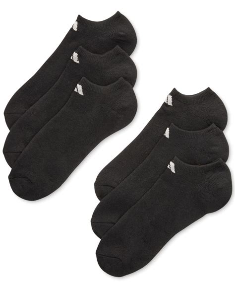 Men's adidas No Show Athletic Socks 